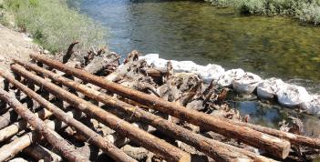 8 Mile Ranch, Site A Engineered Log Structure